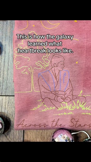 This is how the galaxy learned what heartbreak looks like 💔 Our Star Wars love story tee is officially in the shop — inspired by Anakin & Padmé before everything fell apart. Perfect for Star Wars girlies who love a little romance with their rebellion ✨ #starwars #starwarstiktok #anakinskywalker #padmeamidala #galaxysedge