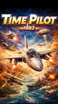 Time Pilot (1982)Batalhas aéreas em várias eras da história em ritmo frenético! #TimePilot #Retro