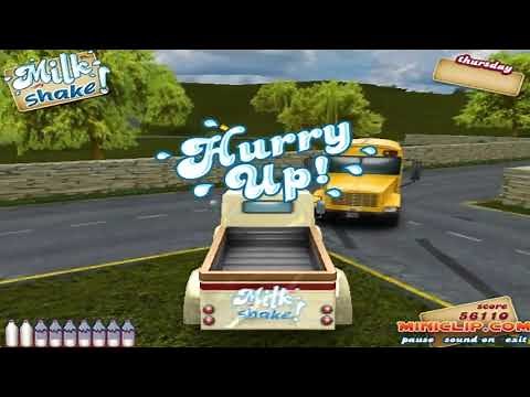 Miniclip: Milk Shake! (Shockwave Game) Gameplay