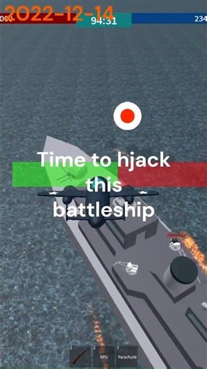 Hjacking A Japan Battleship! #roblox #navalwarfare #robloxgames