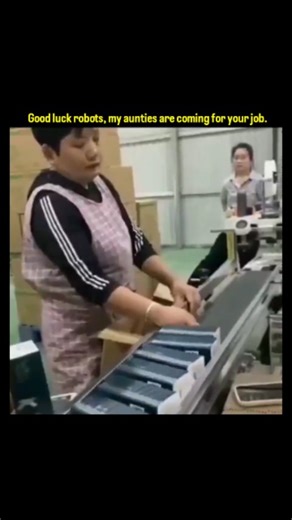Making Cartoons | The post showcases a 26-second video of Asian factory workers, likely in China, expertly packing blue cartons and yellow sponges at high... | Instagram