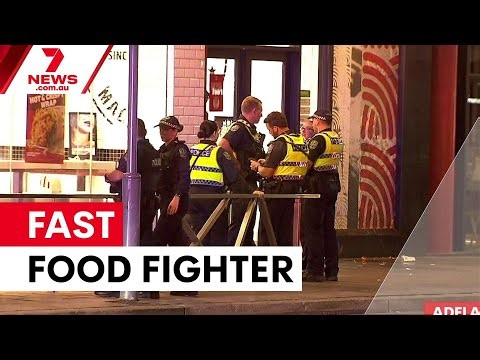 KFC workers fight off violent intruder in Adelaide | 7NEWS