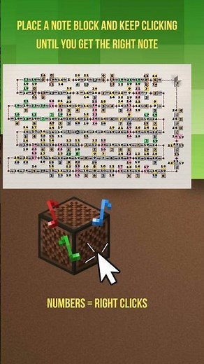 "Green's Jam" Minecraft Tutorial 🎵 #shorts