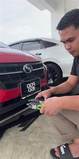Honeycomb Myvi Gen 3 Pasang di Seremban