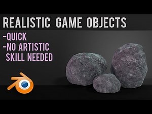 Realistic Low Poly Game Assets - Rocks