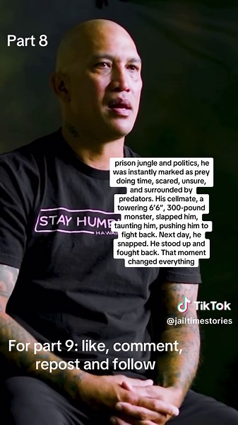 Part 8: Rise and fall: First Time Locked Up… from prey to a Predator Just to Survive #hawaii #jailtimestories #foryoupage #PrisonLife #pov #americamostwanted