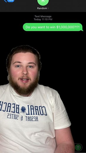 $1,000,000!!!😎 *Texting Random Numbers!* In this Texting Random Numbers, a stranger must answer three trivia questions to win ONE MILLION DOLLARS!!!😱 Will they succeed or will they be broke forever? #comedy #viral #textingstory #prank