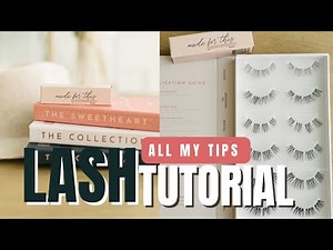 How To Apply FlutterHabit Lashes ! (My secret to stacking) | My FAVORITE false lashes for years!