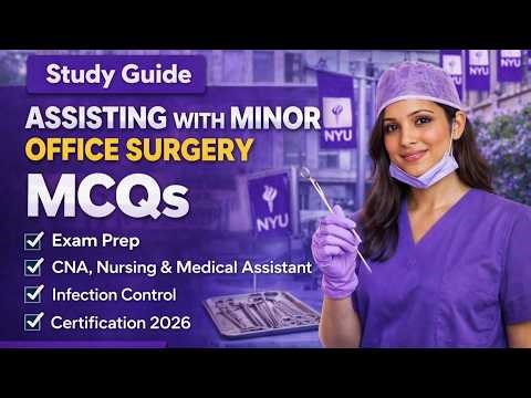 Assisting with Minor Office Surgery | Healthcare Exam Prep 2026