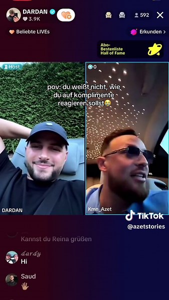 AZET & DARDAN LIVE😂❤️ @Kmn_Azet @DARDAN #fy #fyp #fypシ #foryou #foryoupage #viral #goviral #trend #trending #fürdich #fürdichpage #azet #kmn #music #explore #explorepage #2024 #song #summer #albanian #fan #love #lyrics