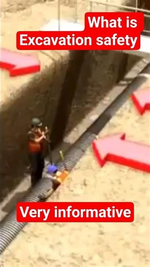 What is Excavation Safety ! Excavation Safety #Safety #Viral