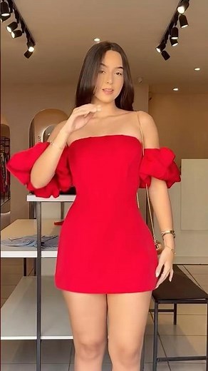 Beautiful red dress trending fashion style #fashion #style #dress
