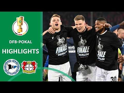 HISTORIC! Arminia goes Berlin | Arminia Bielefeld vs. Bayer 04 Leverkusen 2-1 | Highlights DFB-Pokal