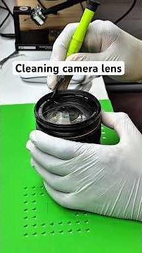 How to dismantle and clean digital camera lens