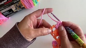 Granny Stripe Crochet Blanket - Repeat Crafter Me