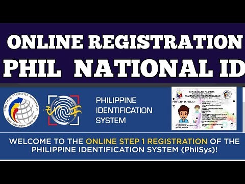 NATIONAL ID ONLINE REGISTRATION - PAANO KUMUHA NG NATIONAL ID SA PILIPINAS