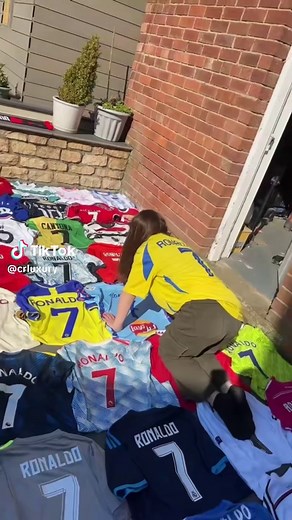 CR7 Legendary Jersey Collection! All iconic kits from Sporting CP, Man Utd, Real Madrid, Juventus