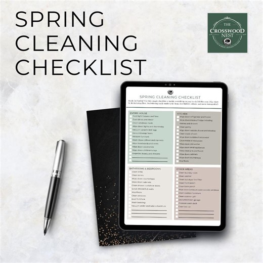 Spring Cleaning Checklist | Printable | Minimal Home Cleaning Planner | Neutral Declutter | Instant Download - Etsy
