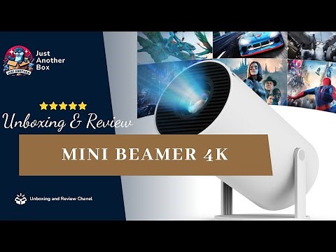 Mini Beamer 4K: Der ultimative tragbare Projektor mit 5G WiFi & Android 11!