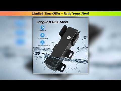 Review Electric Gate Lock Automatic Electric Lock for DC 24 V Swing Gate Operator Gate Drive System