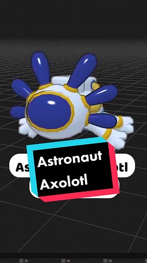 How to unlock the Astronaut Axolotl in the ocean. #foryou #mobilegames #axolotl #axolotlsoftiktok #indiedev #gamedev
