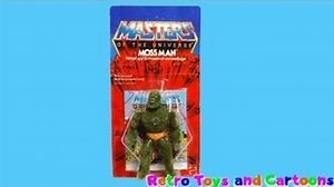 He-Man Masters of The Universe Moss Man Mattel Commercial Retro Toys and Cartoons