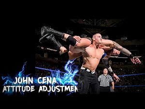 WWE John Cena AA Compilation! Ultimate Power Moves and Finishers!