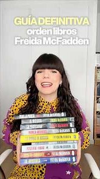 READING ORDER for reading FREIDA MCFADDEN | Definitive Guide (books in Spanish) #freidamcfadden