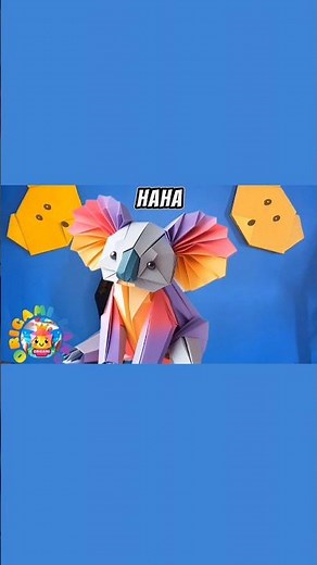 The Secret to Crafting Top Origami Koala #origami #paper