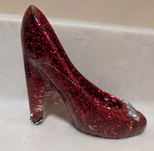 Whimsical Wizard of OZ Red Ruby Slipper Candy Holder, Jewelry Showcase - Etsy Australia