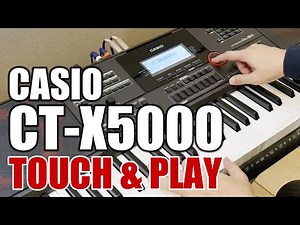CASIO / CT-X5000 リアリティーを追求したAiX音源搭載モデル【試奏レビュー】