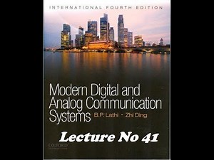 Line Coding in Digital Communication - Lecture No 41
