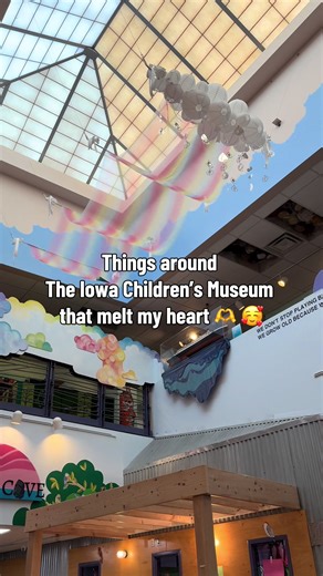To be fair, it’s pretty easy for our hearts to melt at The Iowa Children’s Museum 🥰 ——————————————#iowa #momtok #museum #iowacity #fyp