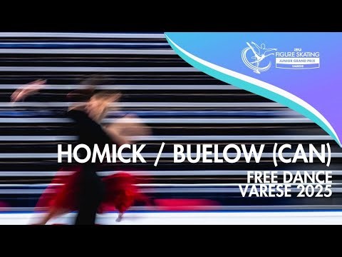 Summer HOMICK / Nicholas BUELOW (CAN) | Junior Ice Dance Free Dance | Varese 2025