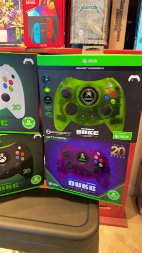 Xbox OG, Duke Controllers, 20 years!