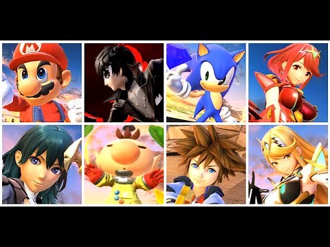 Super Smash Bros. Ultimate - All Victory Poses