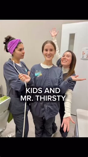 🦷 The suction struggles are real! 😂 What kind of Mr. Thirsty user are you? #smilesandcopediatricdentistry #suctionstruggles #mrthirsty #dentistsofinstagram #ocoeepediatricdentist #wintergardenpediatricdentist #windermerepediatricdentist #pediatricdentistry | Smiles & Co. Pediatric Dentistry