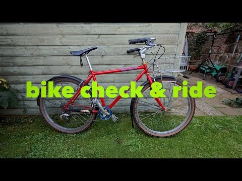 bike check & ride with my retro specialized hardrock cruz