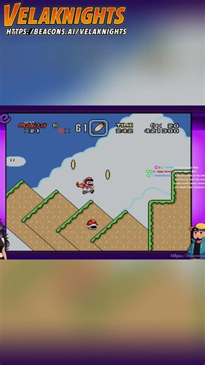 Mario's EPIC Cape Flight: Up, Up, and Away! #shorts