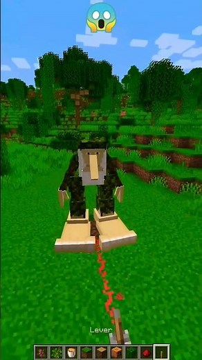 Built A Custom Villager Mech In Minecraft! 🤖