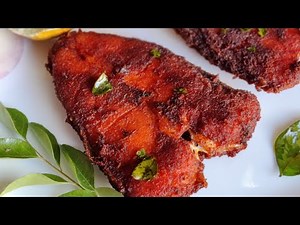 அரைத்த மசாலா சேர்த்த மீன் வறுவல் | Fish Fry | Fish Fry Recipe | Hyderabadi Ruchulu
