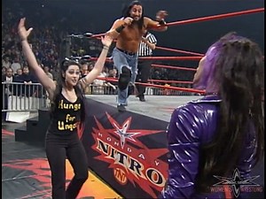 (720pHD): WCW Nitro 02/28/00 - David Flair (w/Daffney) vs. Prince Iaukea (w/Paisley)