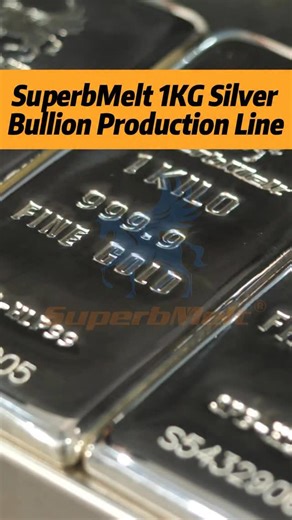 SuperbMelt Jewelry&Gold Machine on Instagram: "This SuperbMelt silver bullion production line is built for producing high-quality investment silver bars with efficiency and consistency. It includes a vacuum granulating system for clean silver pellets, a vacuum ingot casting machine for dense and flawless bars, a hydraulic press for stamping logos and weight marks, and a dot-matrix marking machine for precise serial numbers. From scrap silver to premium bullion, the entire process is streamlined,