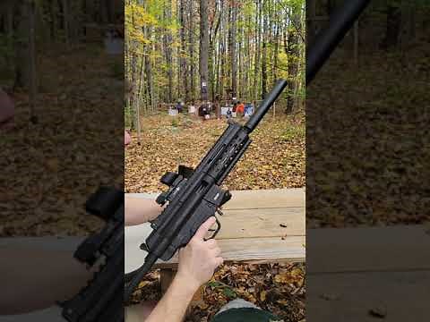 CadmusCurtis HD German Sport Guns GSG-16 MP5 Clone in .22lr Semi Auto Rifle Review AMAZING GUN!!