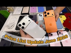 Second Hand iPhone sa GreenHills Shopping Center | Price Update June 2026
