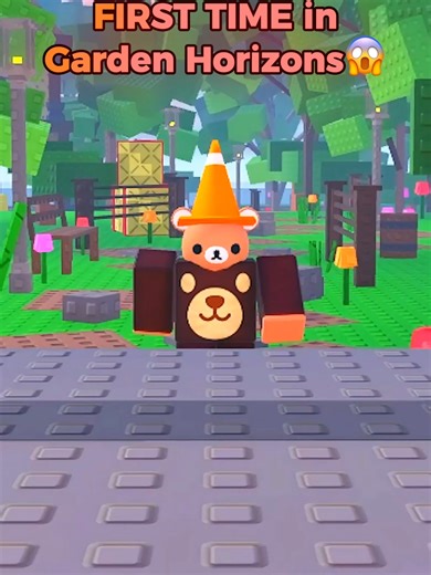 MY FIRST PROGRESS in Roblox Garden Horizons #roblox TikTok