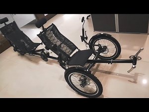 Faster Than Solo Trike-- Electric 2 Person Tandem Recumbent Trike