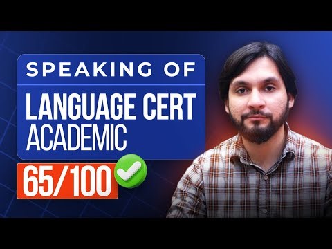 Get 65+ in LanguageCert Academic Speaking | Expert Tips & Strategies