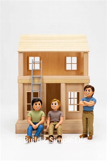Tiny Workers Build a Two-Story Miniature House | Fast Time-Lapse