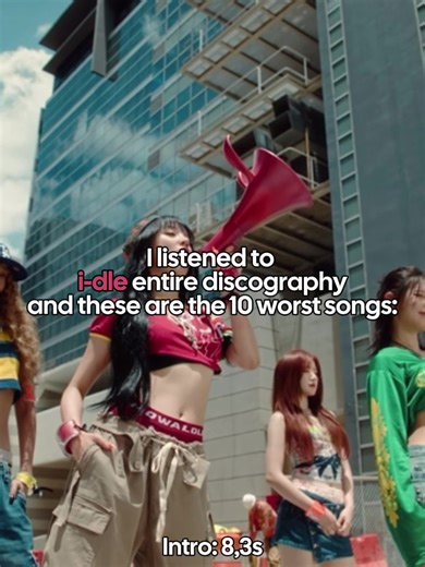 I know a lot of people like these songs, but I don't care, they're bad whether you guys like it or not #gidle #idle #kpop #viral #fyp